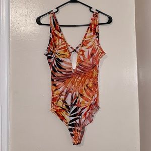 Regan Bodysuit - Orange Multi